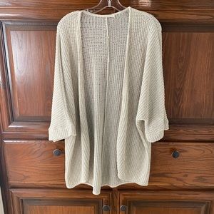 Cream cardigan